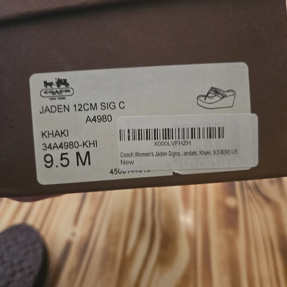 Coach thong style wedge - Picture 2 of 3